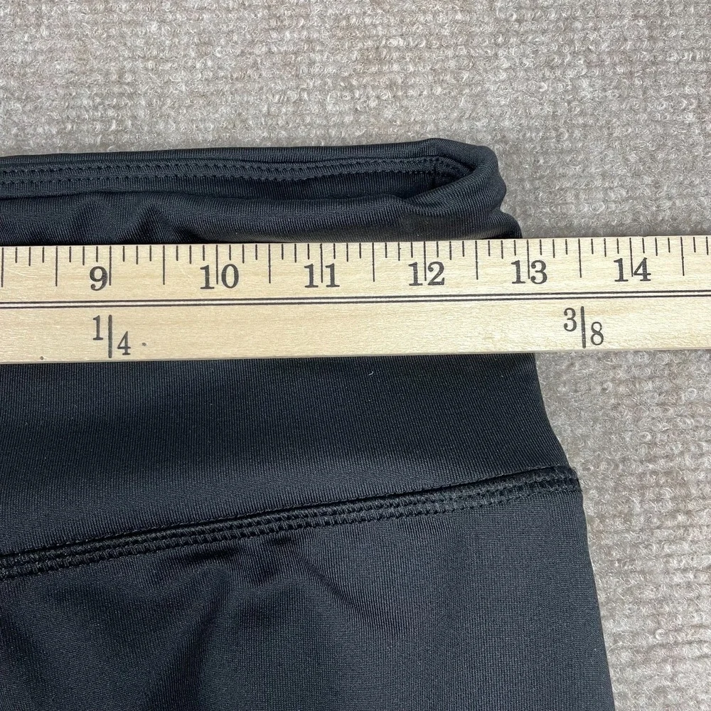 Old Navy Active Powerpress Leggings Girls 2XL 18 Black Mid Rise Go Dry Cool
